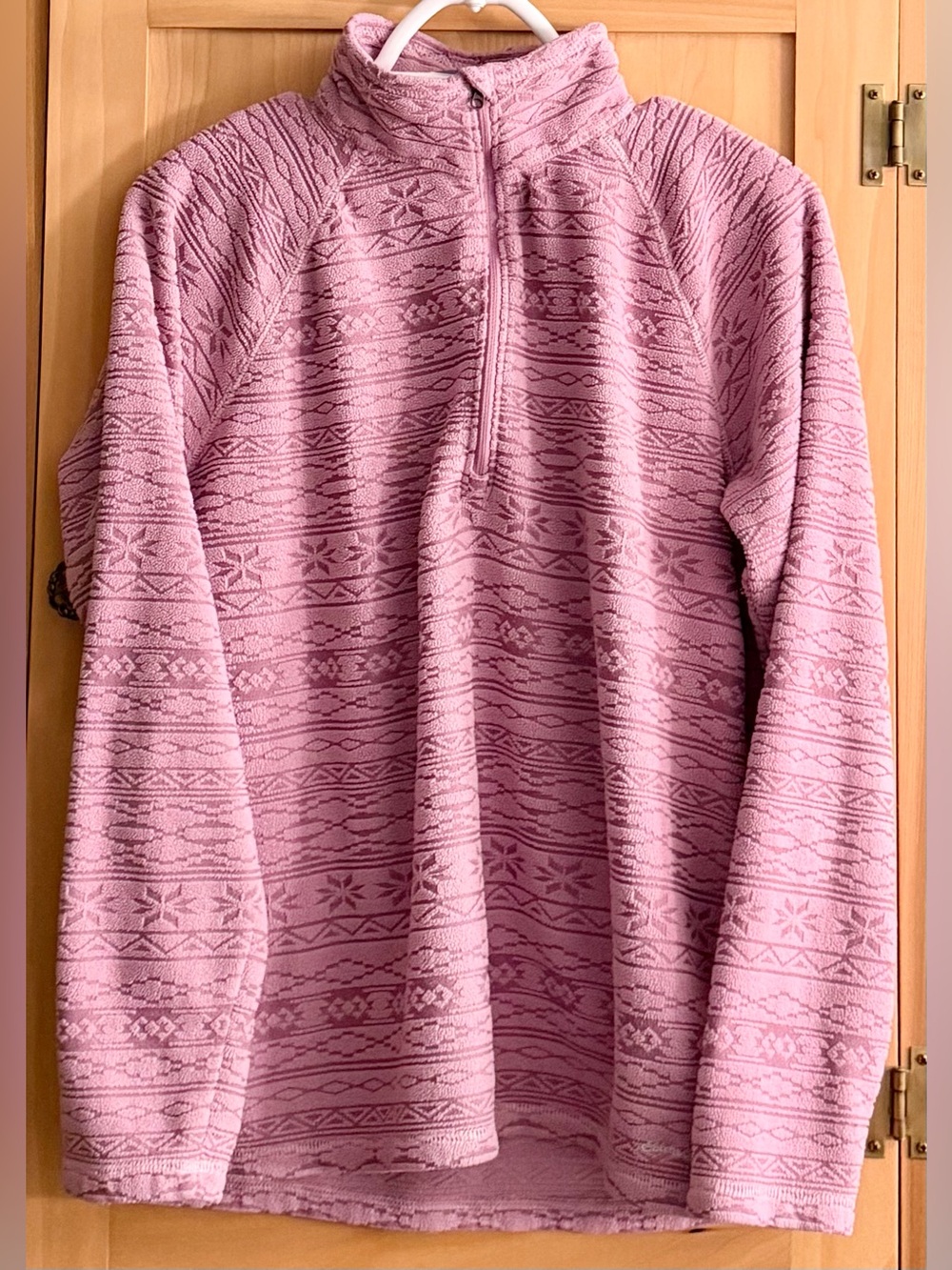 Eddie Bauer 1/4 Zip Fleece Top